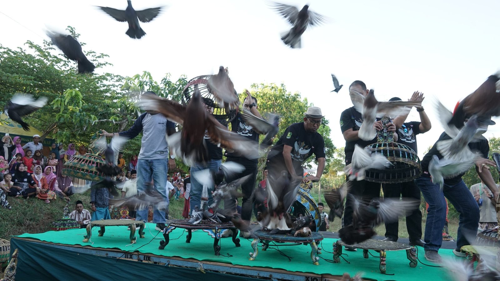 Festival Dara Oddag Di Desa Semaan Kecamatan Dasuk Resmi Dibuka Oleh Bupati Sumenep Achmad Fauzi Wongsojudo